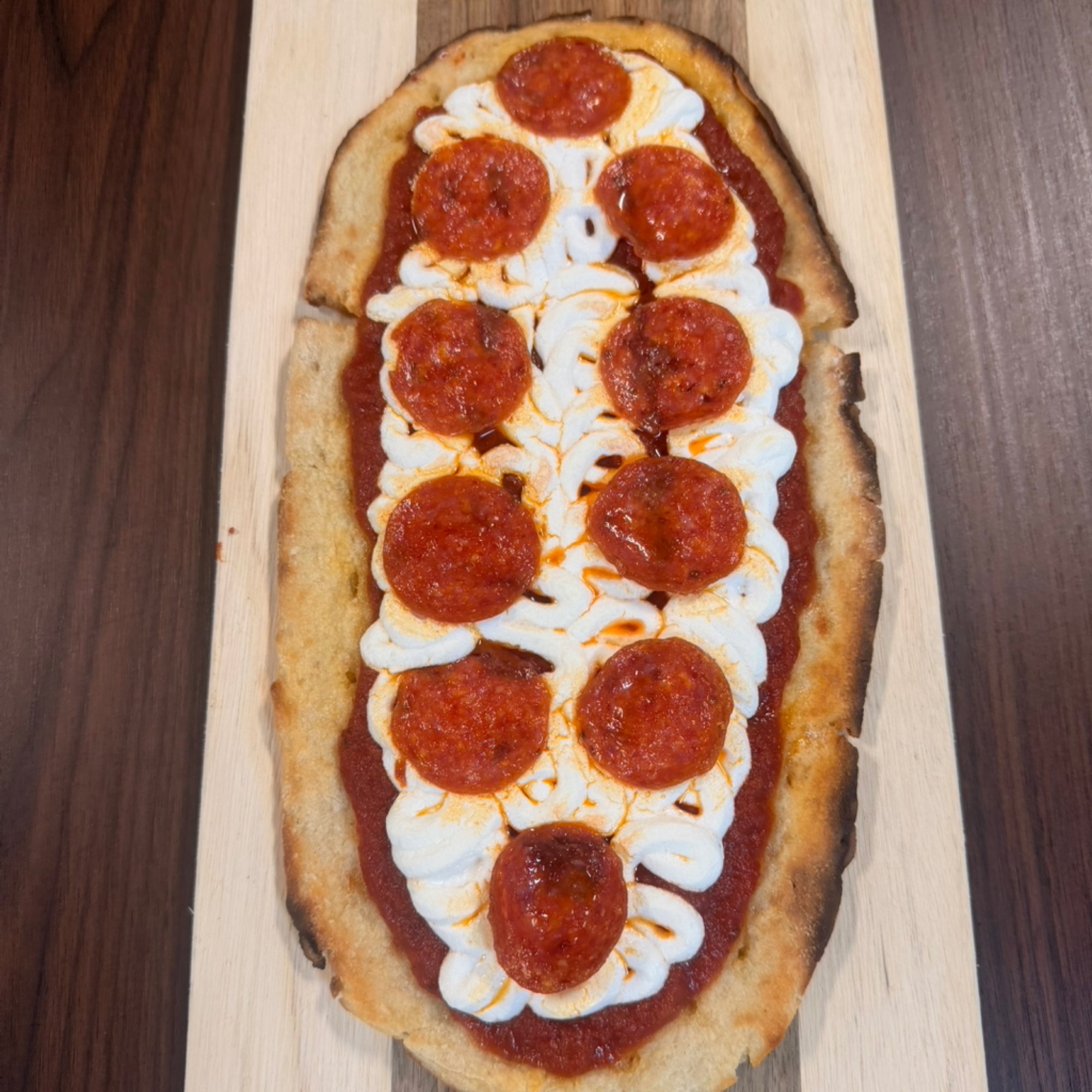 Pepperoni Hot Honey Flatbread