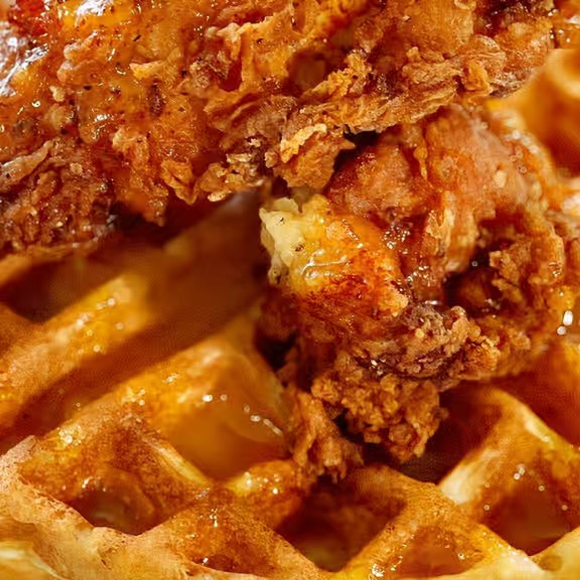 Chicken and Waffle Dinner