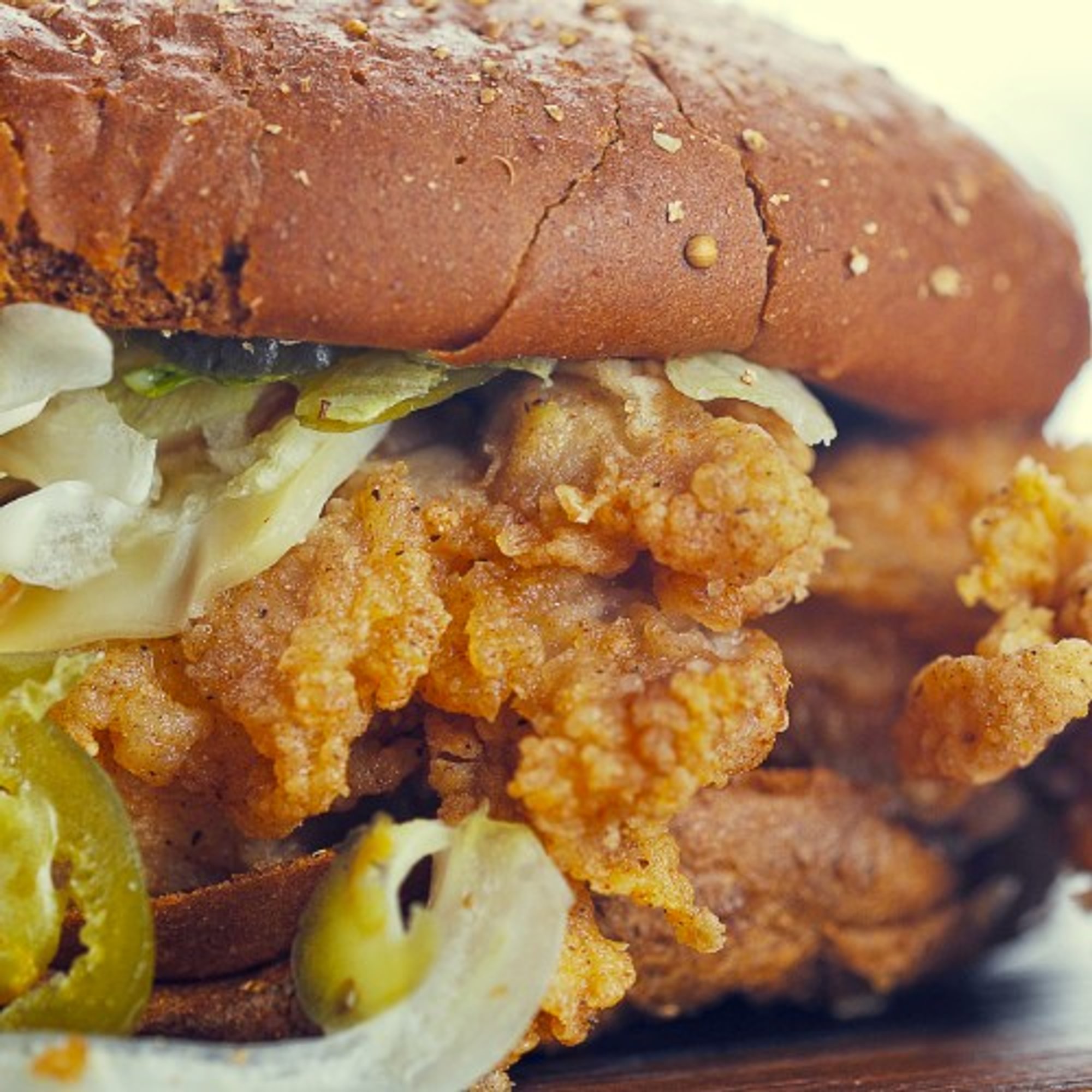 Popcorn Chicken Hot Sub
