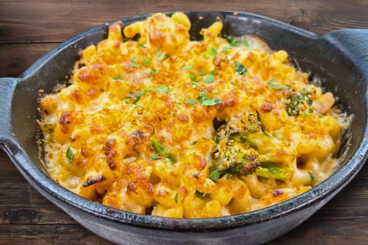 SHRIMP SCAMPI PASTA BAKE