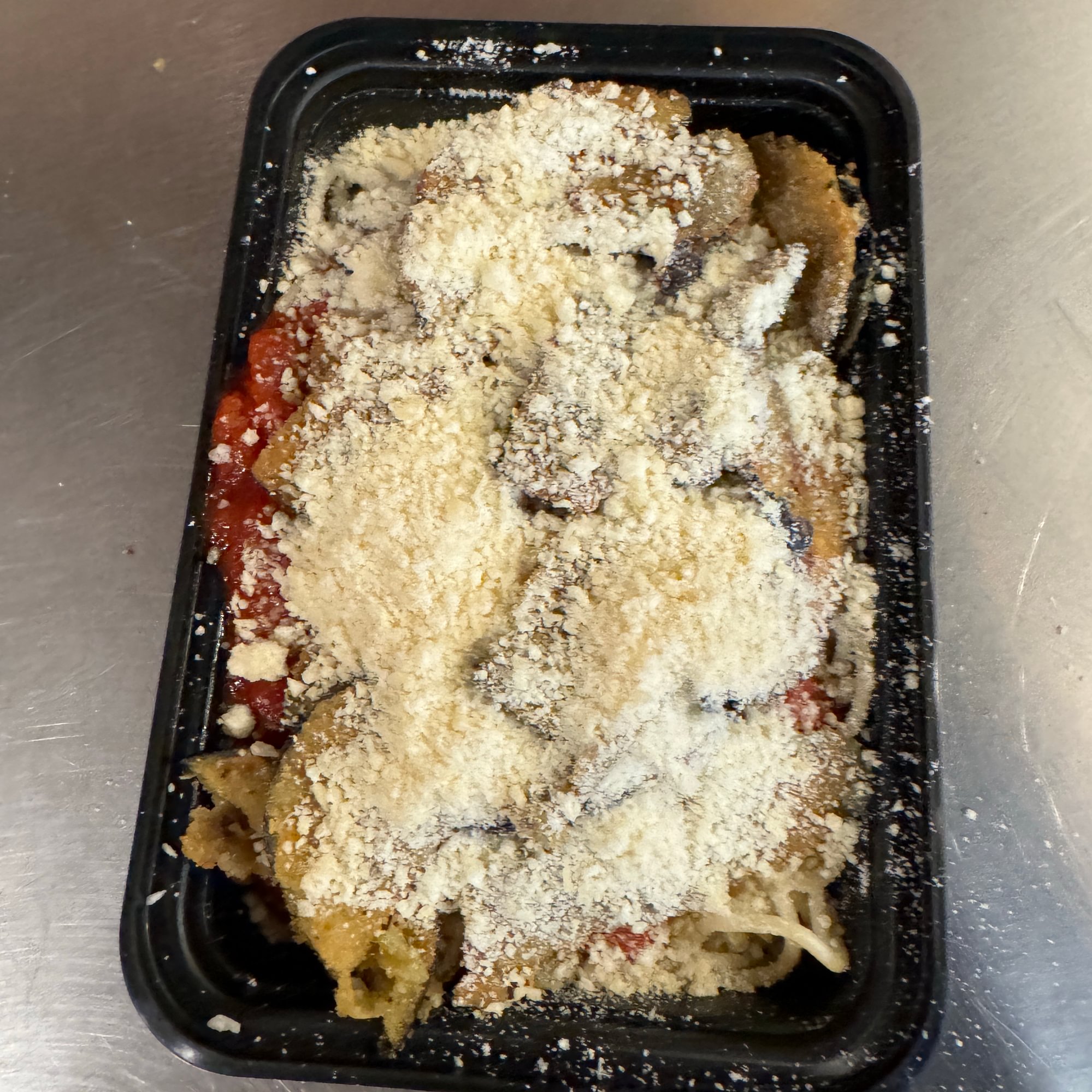 Eggplant Parmesan Pasta