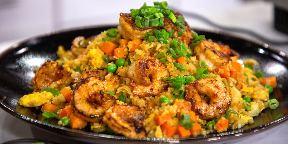 Shrimp Fried Rice - Non Vegan