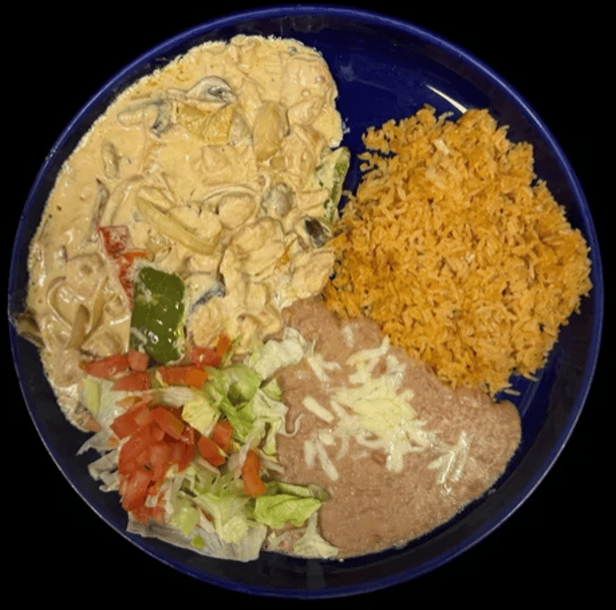 Pollo a La Crema