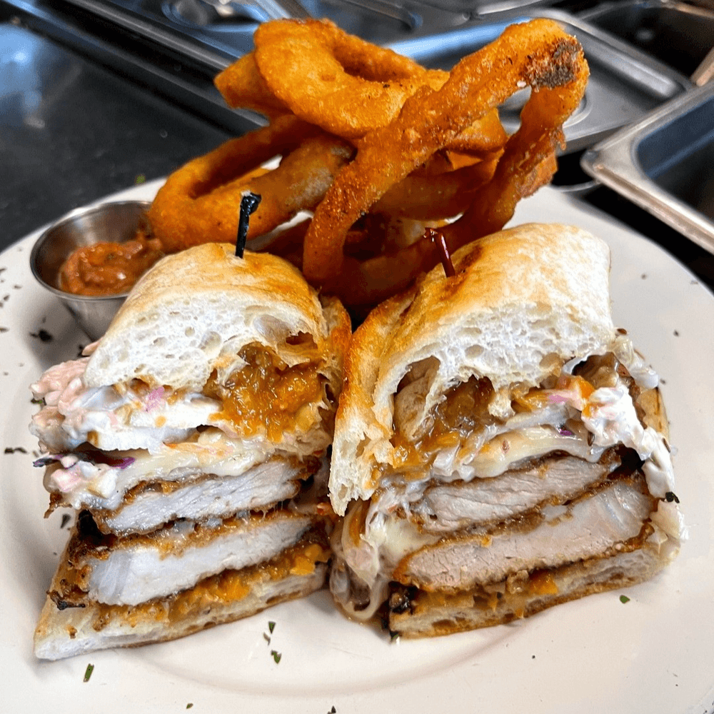 Pacific NW Pork Cutlet Sandwich
