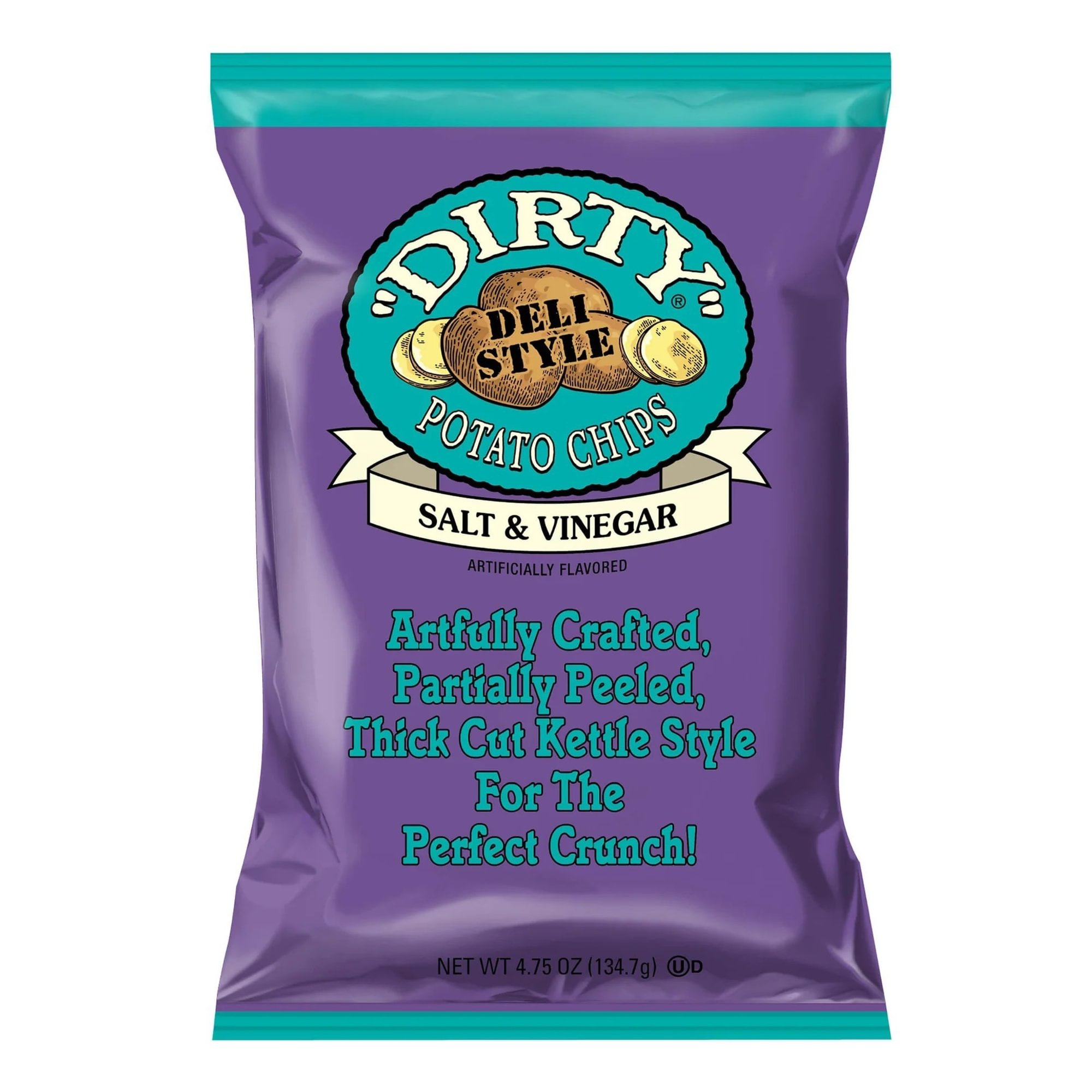 Dirty Salt & Vinegar Kettle Chips 2oz