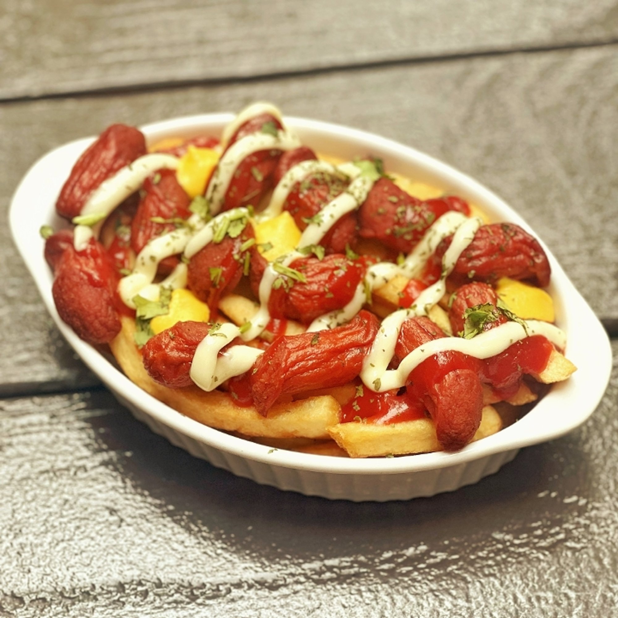 Salchipapa