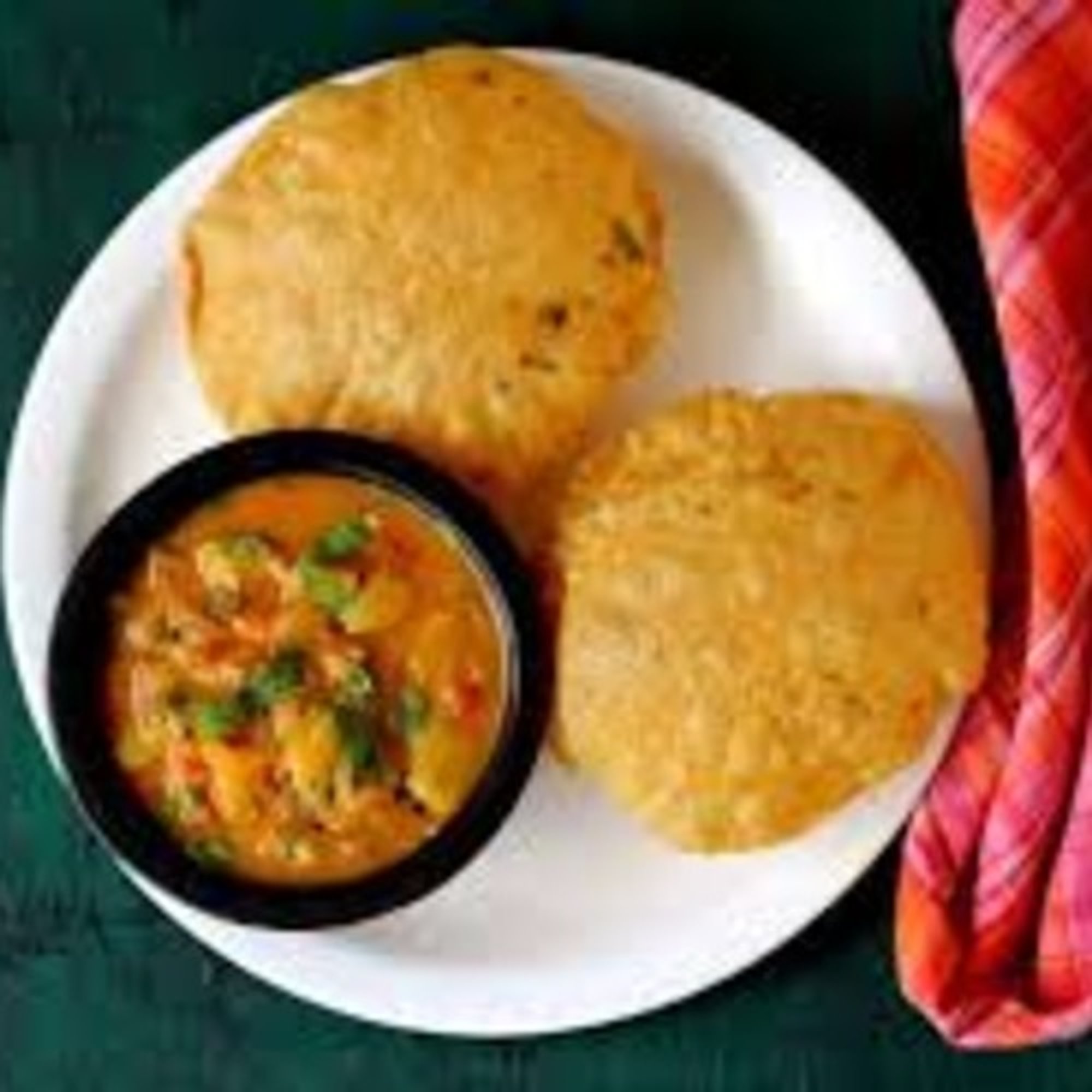 Masala Poori - Bhaji