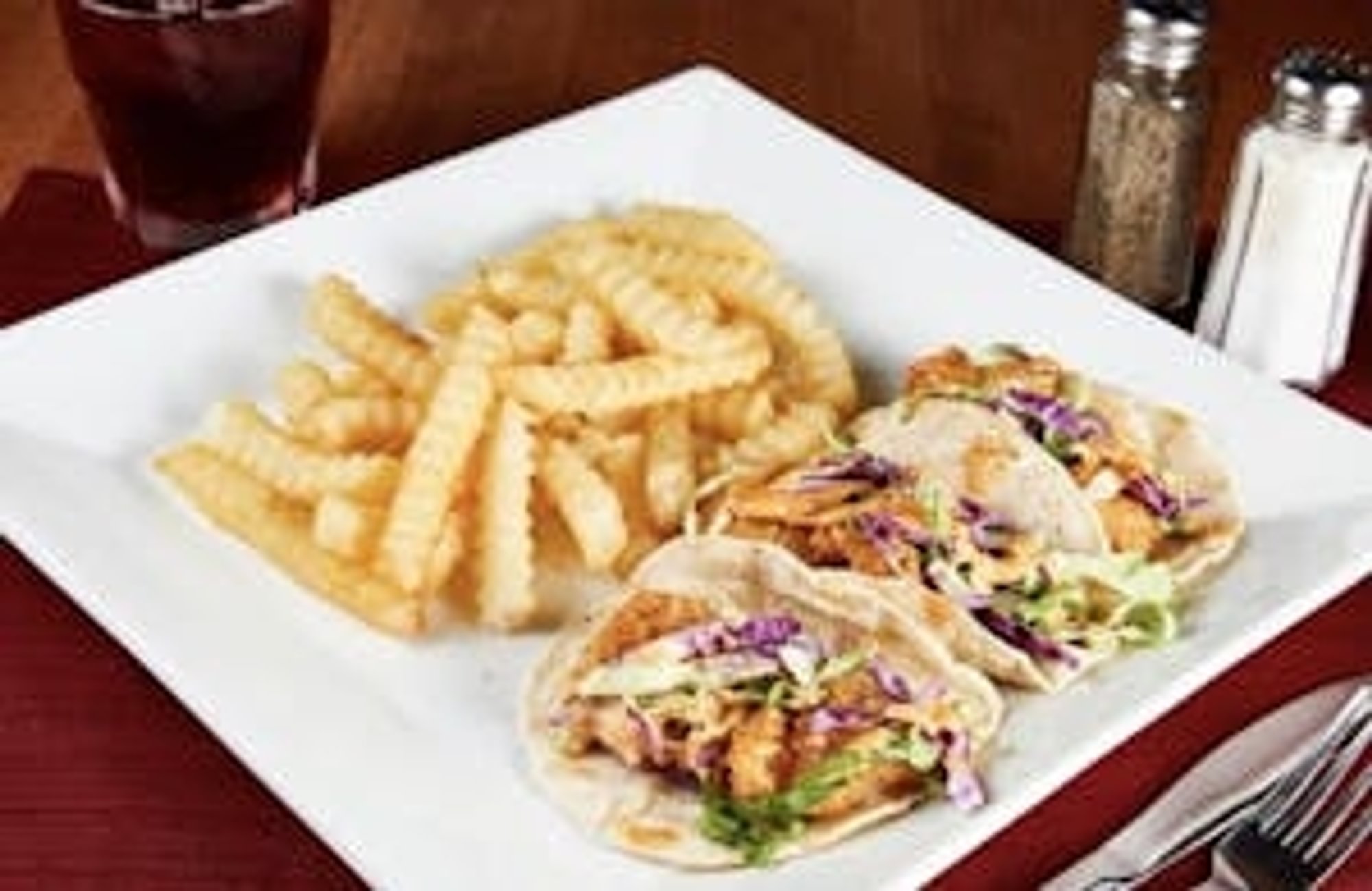 Yacht Club Tacos - Larger size tortilla