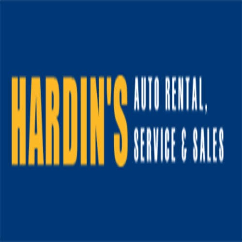 Hardin's Auto Rental, Service & Sales Logo