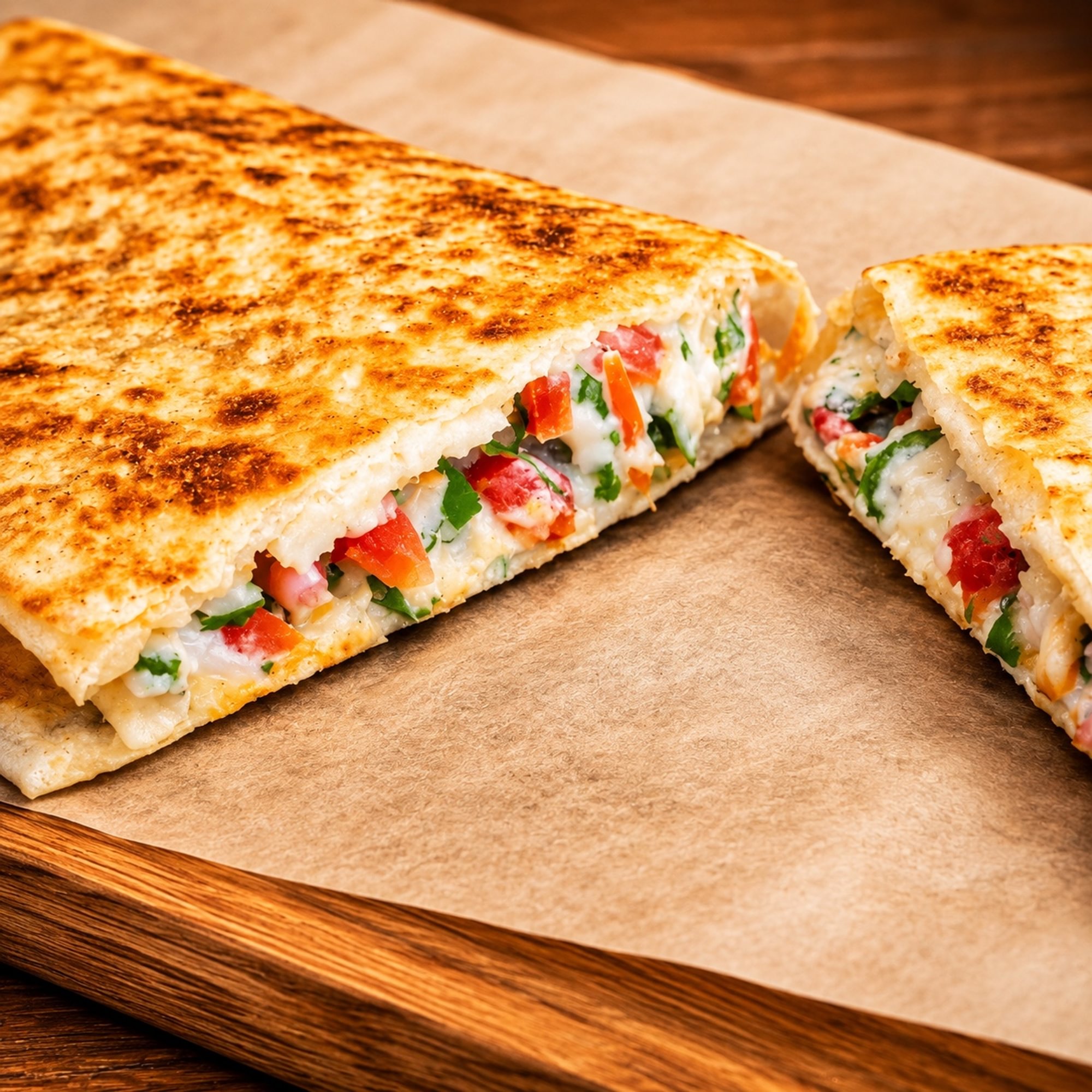 Boss Quesadilla w. Rice