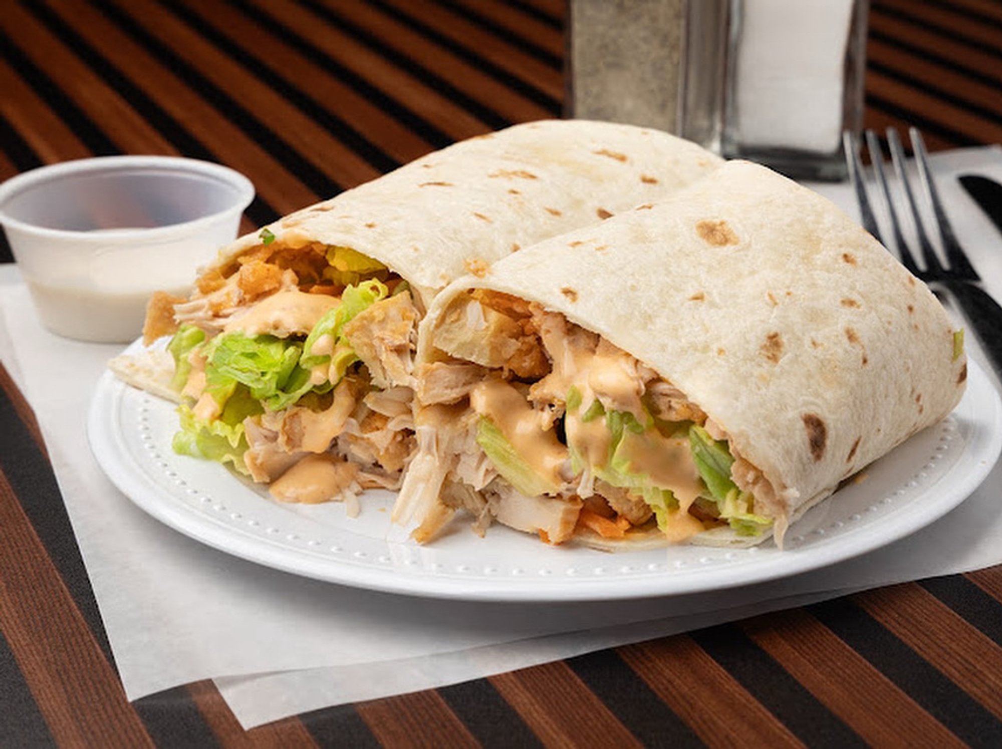 American Jacks Vegetarian Wrap