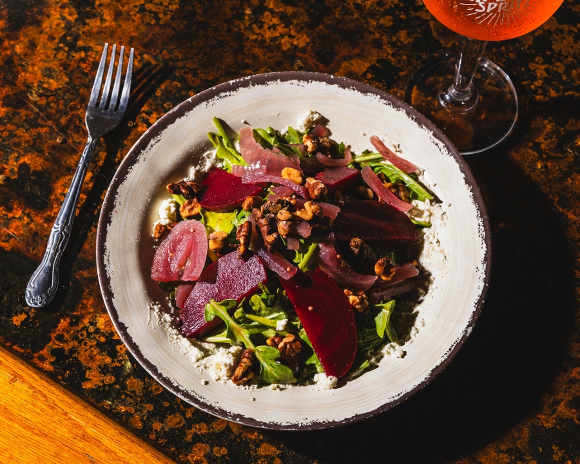 ARUGULA & ROASTED BEET SALAD