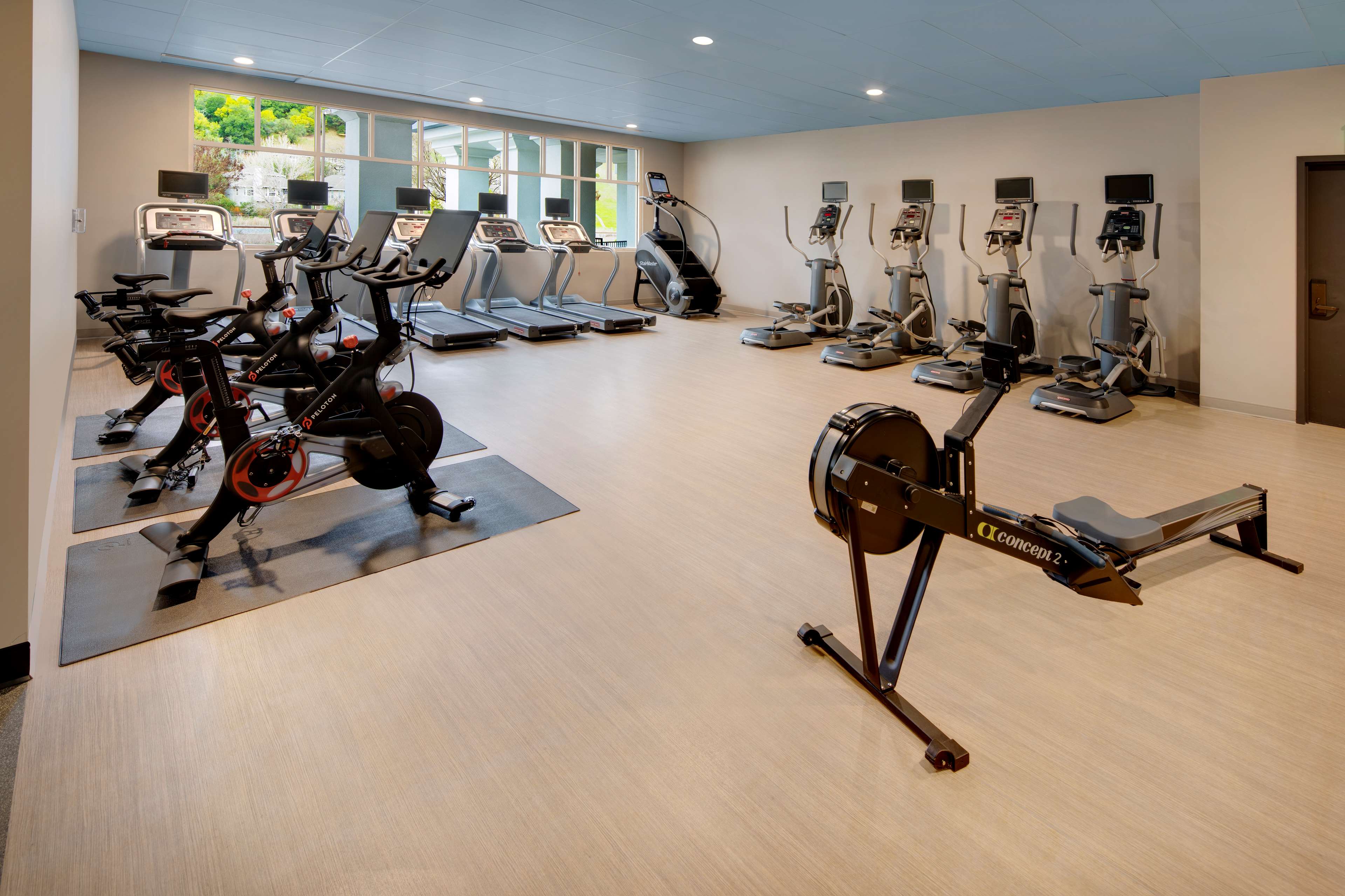 Health club  fitness center  gym