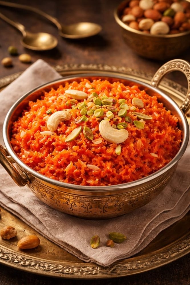 HOT GAJAR HALVA (WITH ICE CREAM)