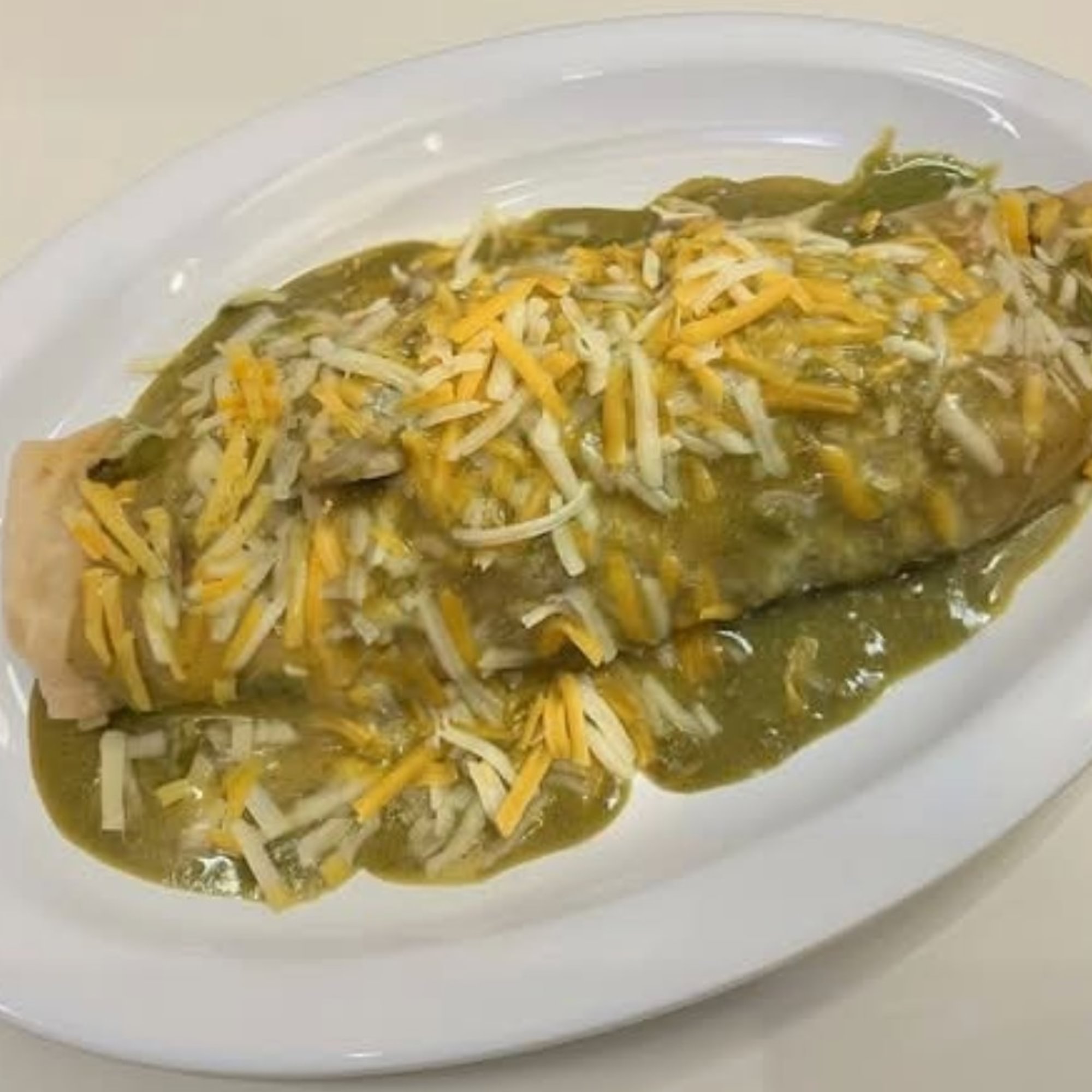 Chili Verde Burrito
