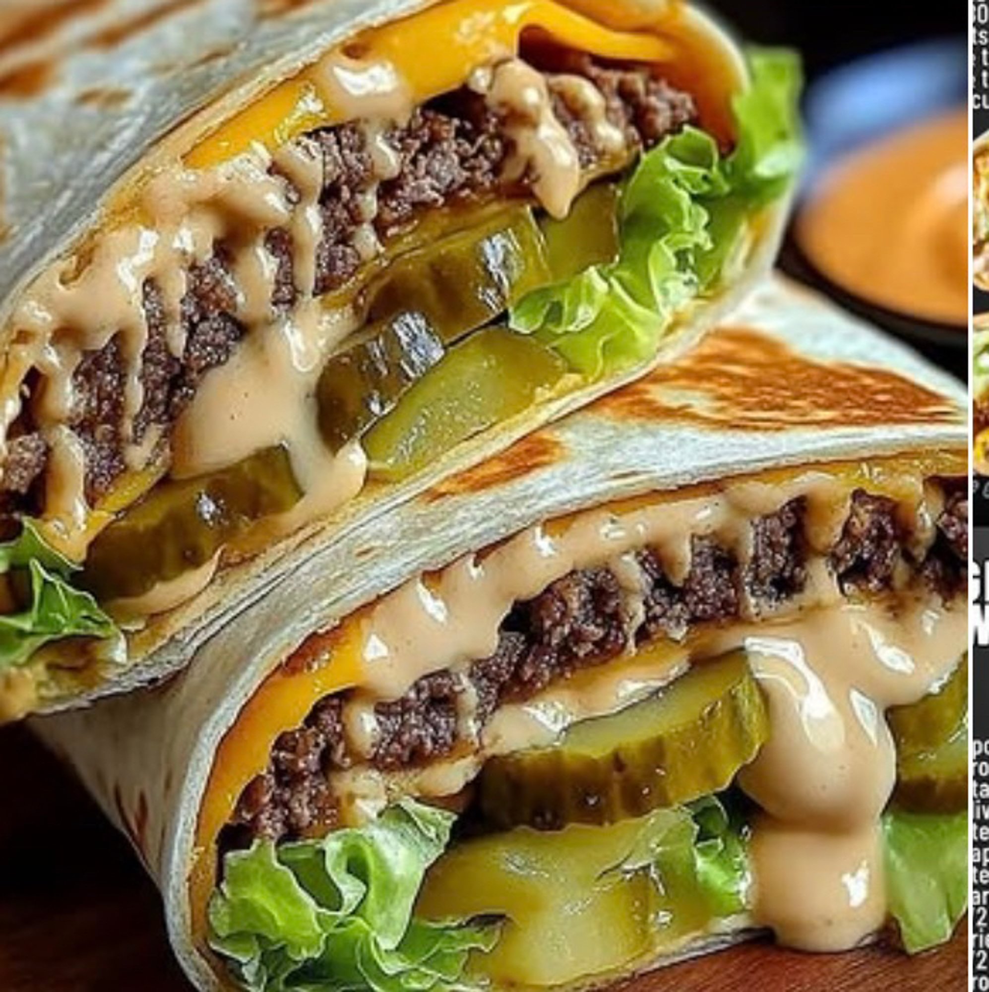 Bubba's Big Mac Wrap