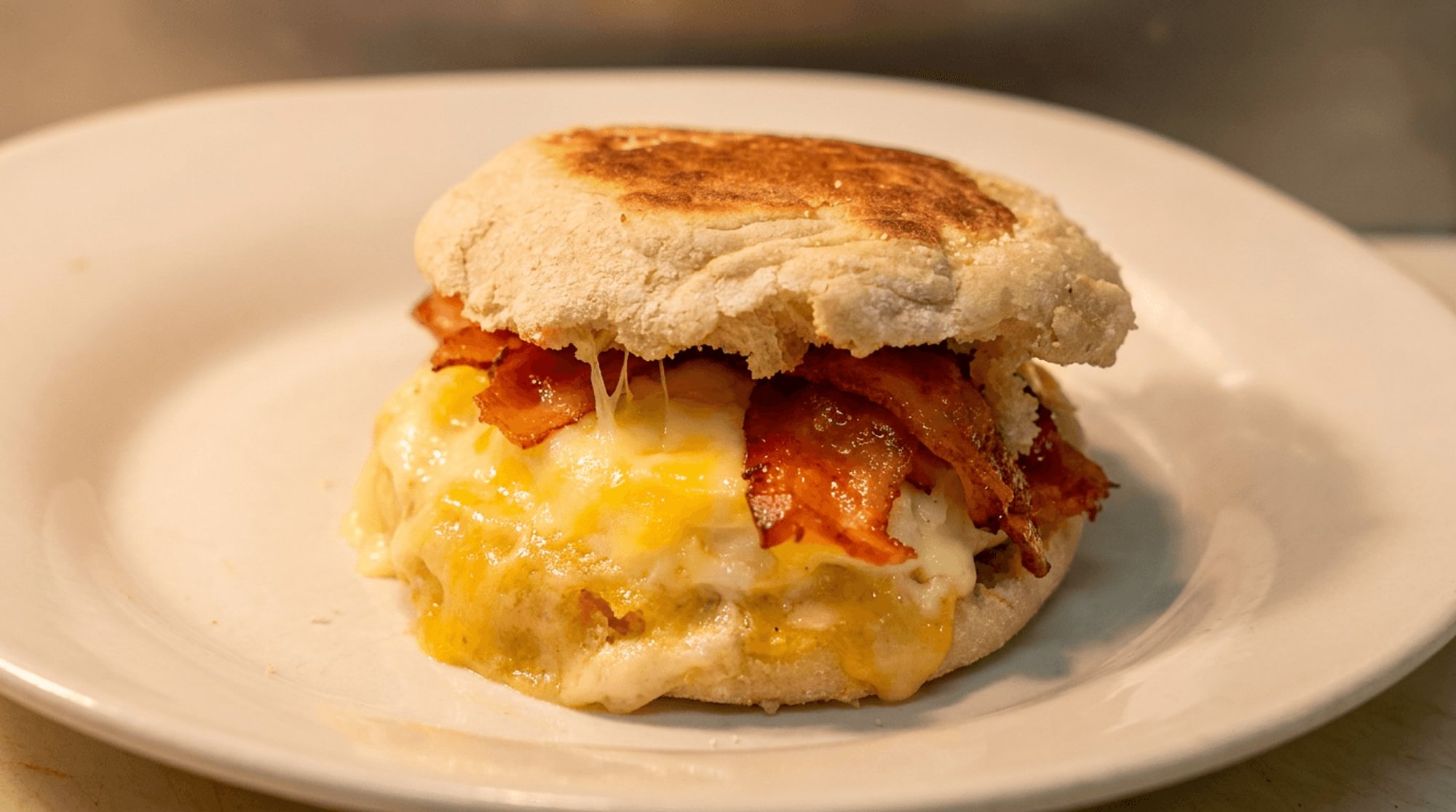 Loaded Breakfast Sandwich
