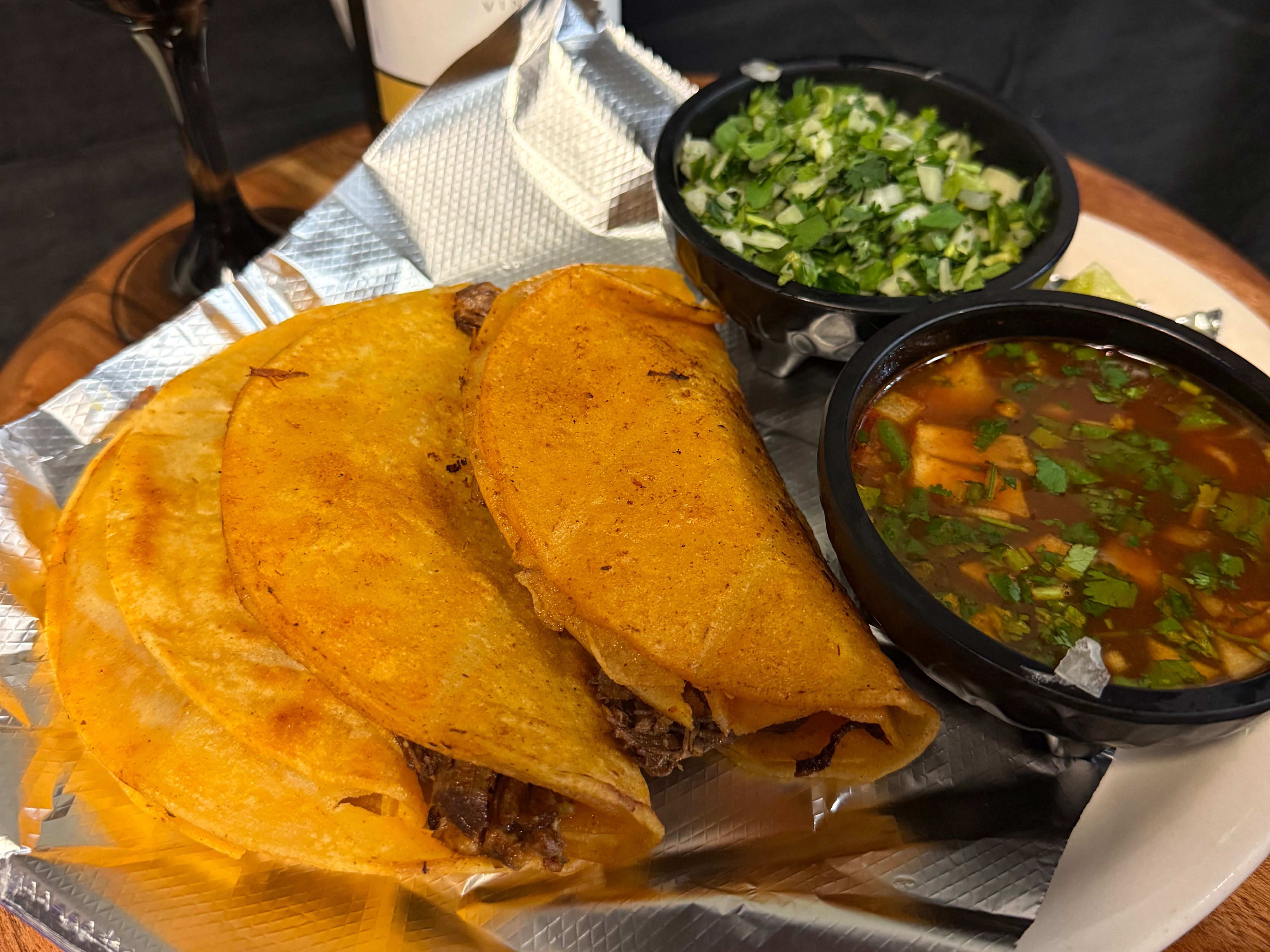 Tacos de Birria Lamb