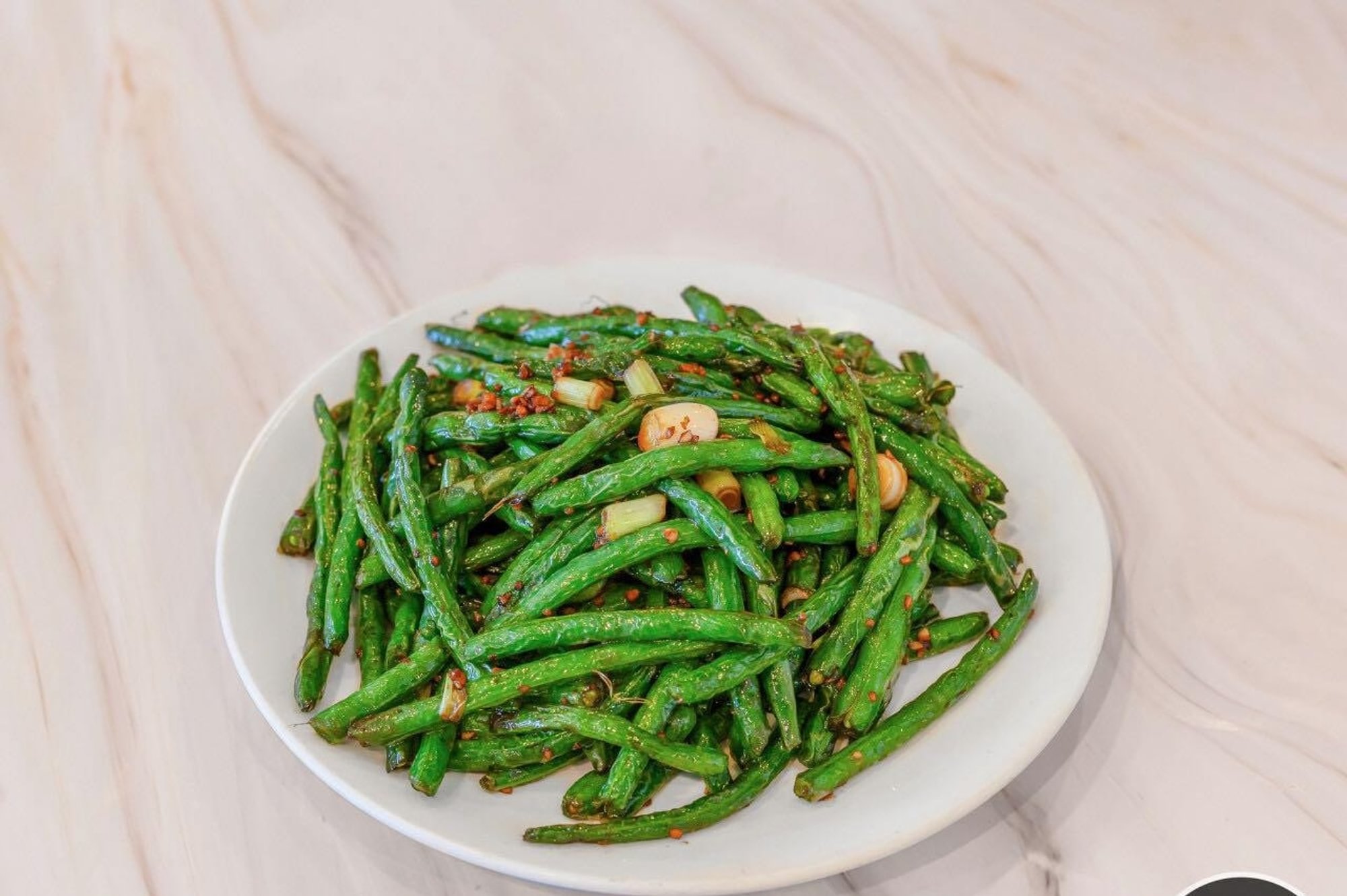 Dry sautéed string beans (lunch) / 干扁四季豆（午）