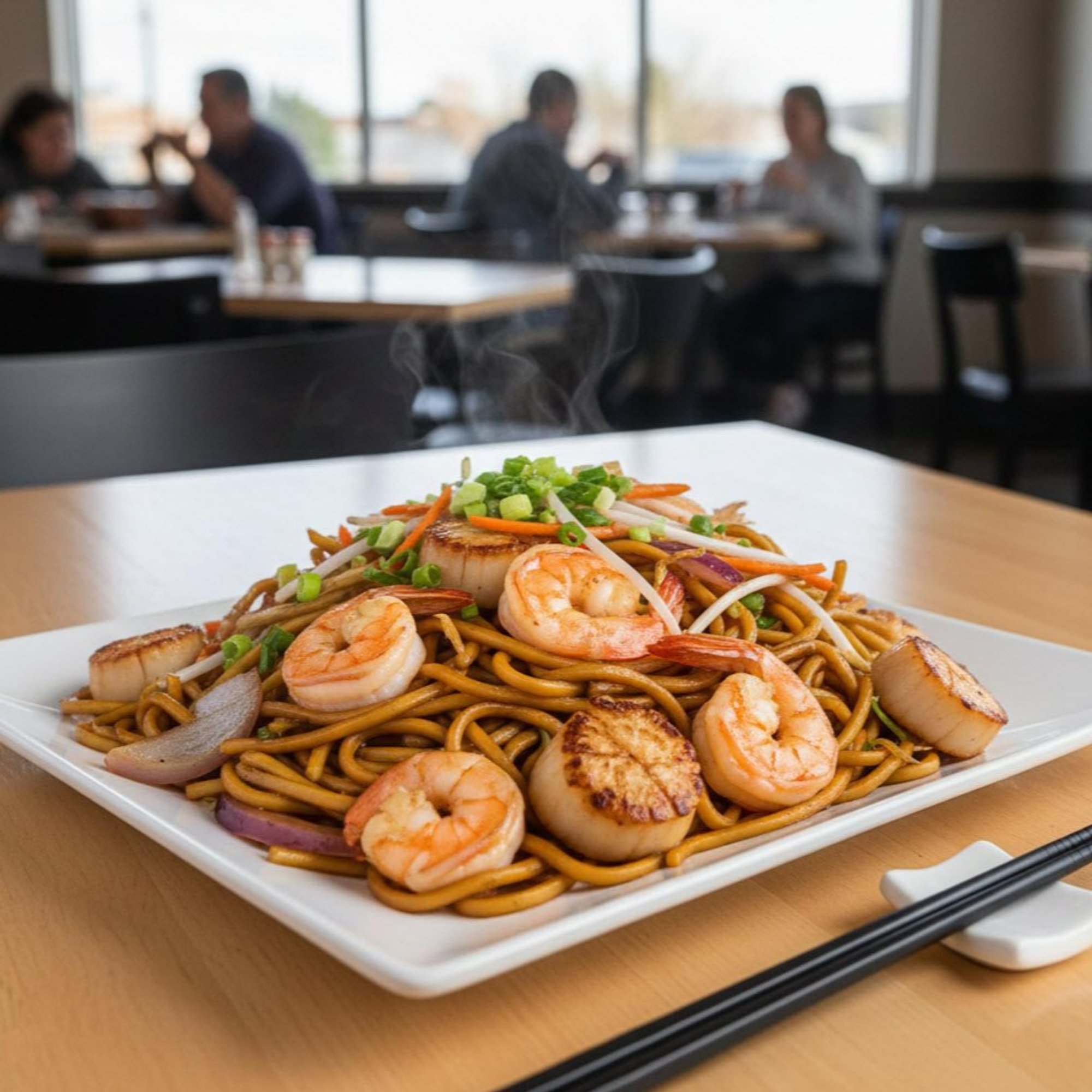 Seafood Lo Mein