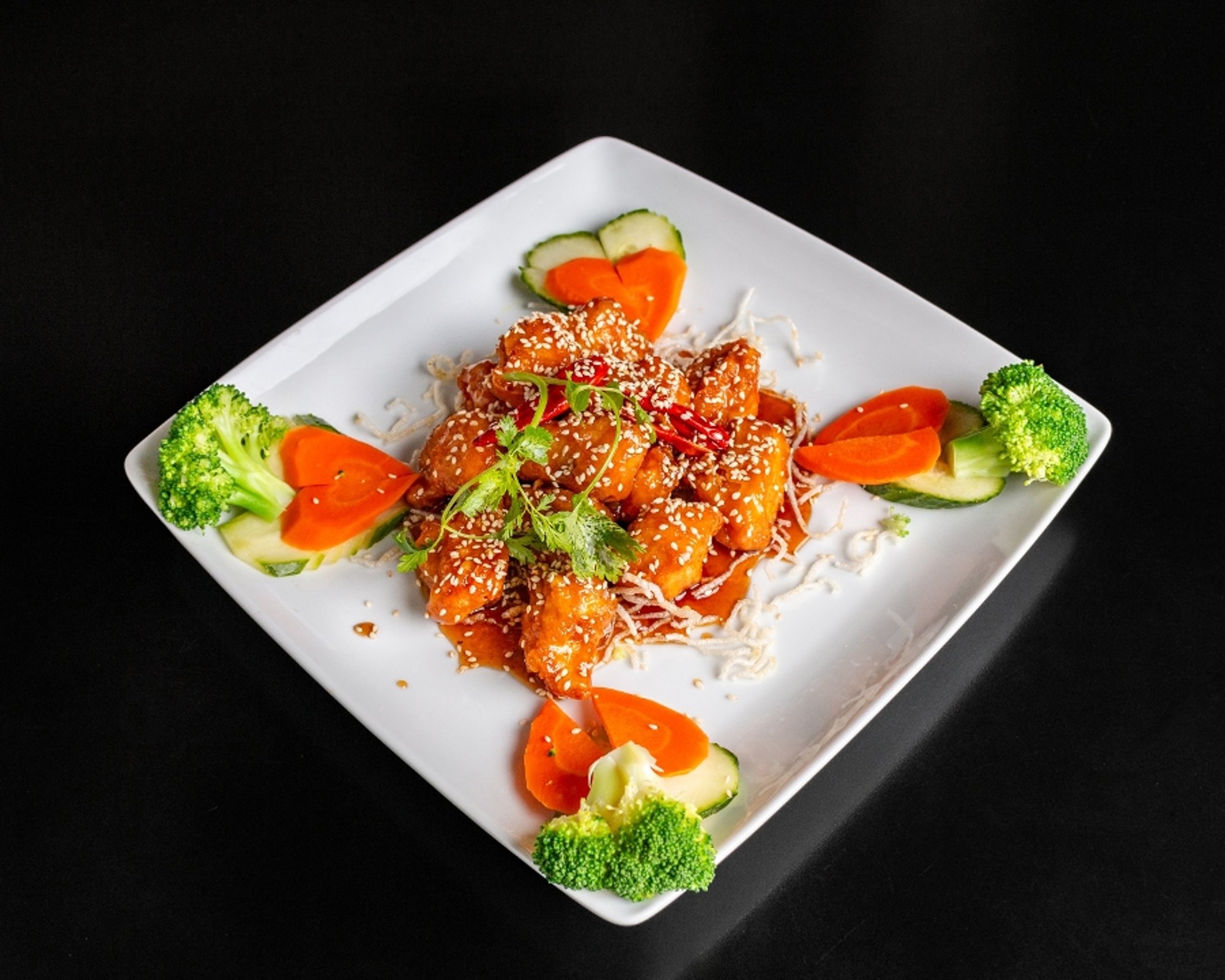 S2. Sesame Chicken - Gà Mè