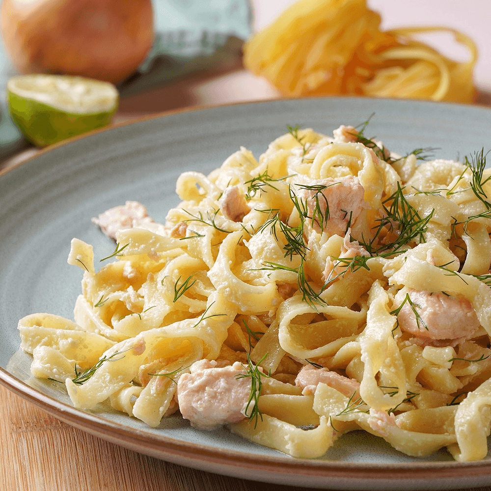 Fettuccine al Salmone