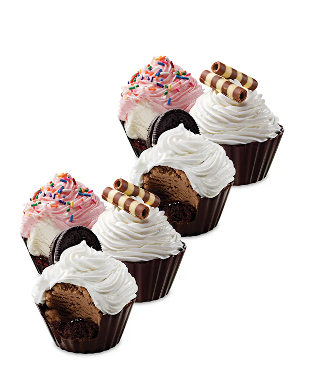 Ice Cream Cupcake Variety 6-Pack - Ready Now