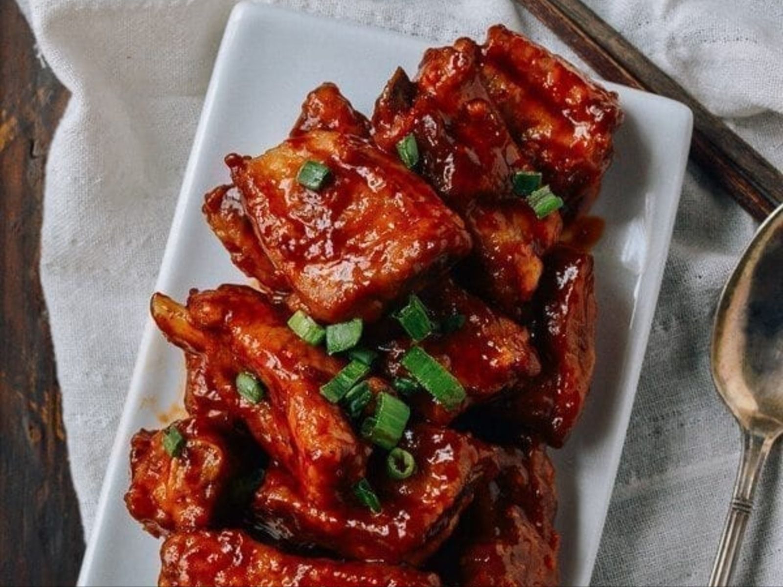1/2 Chicken & 1/2 Pork Ribs