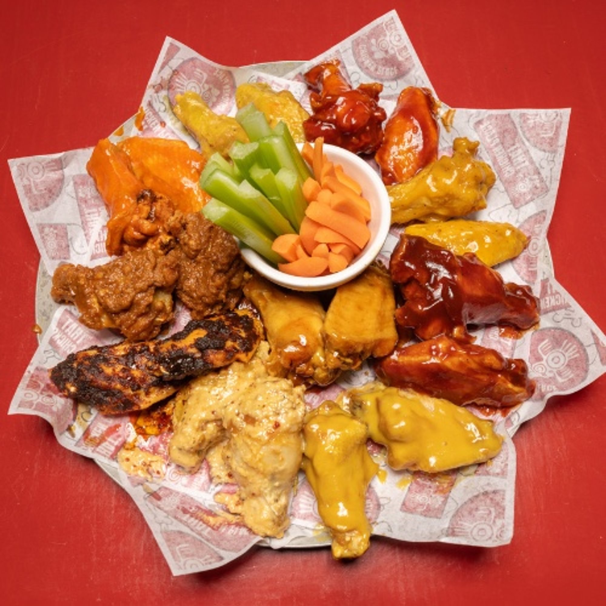 6 Wings (1 flavor only)