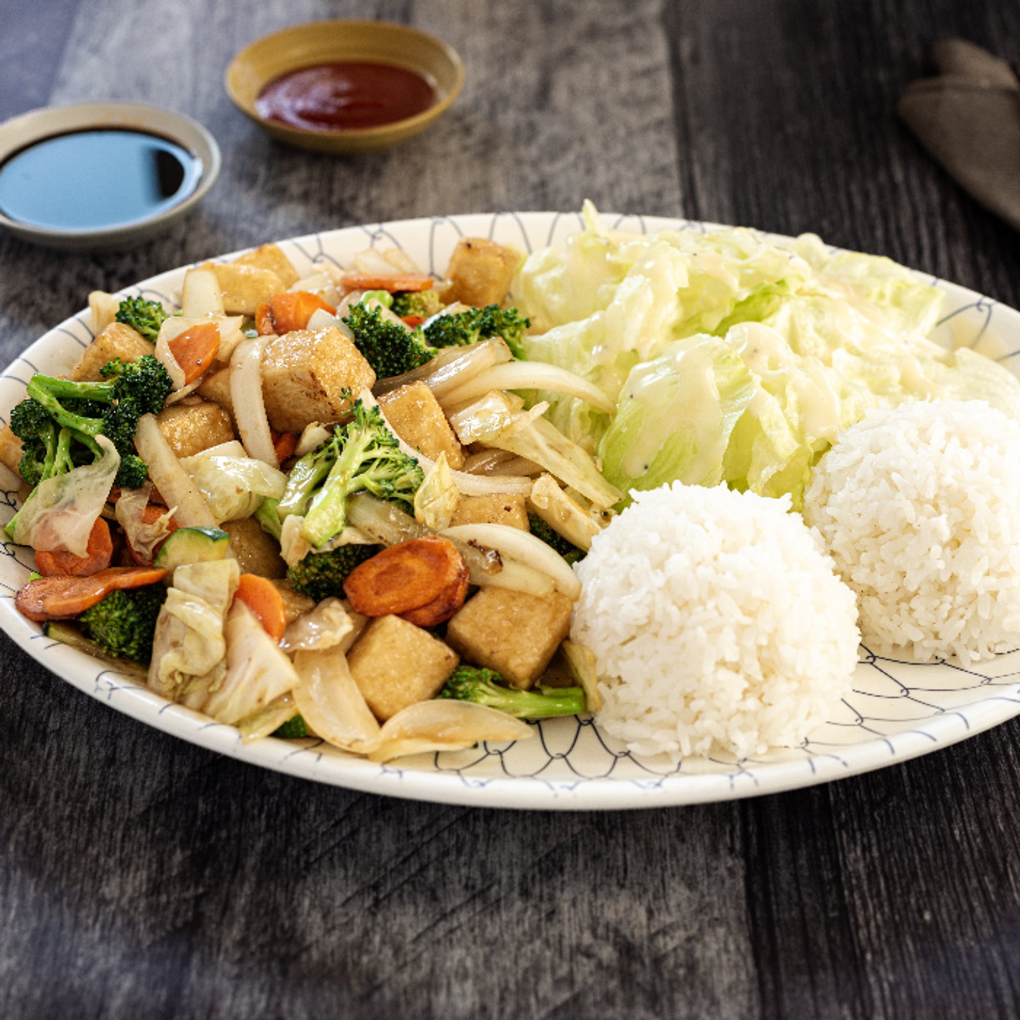 Tofu Stir Fried Veggie