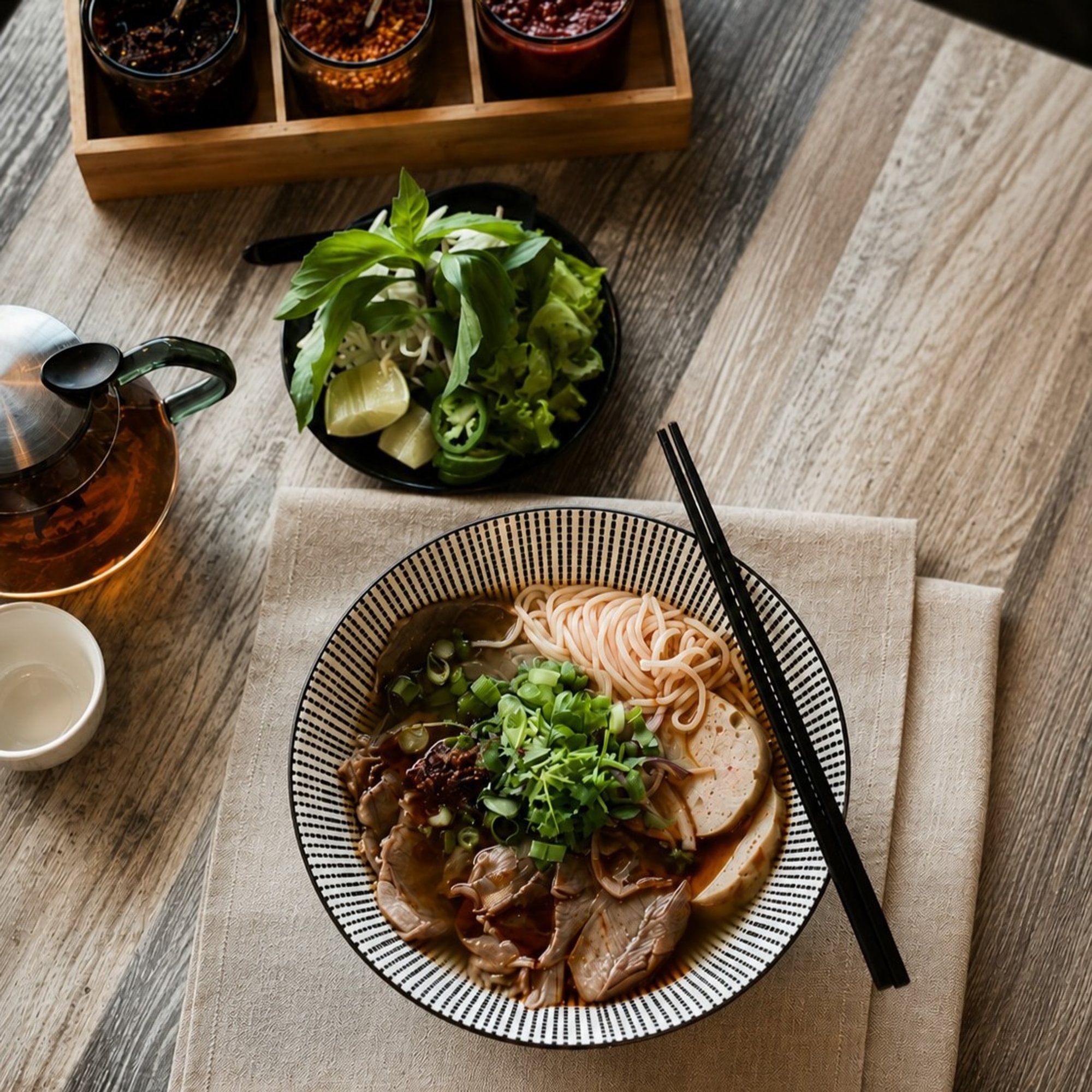 Spicy Beef Noodle Soup (Bún Bò Huế)