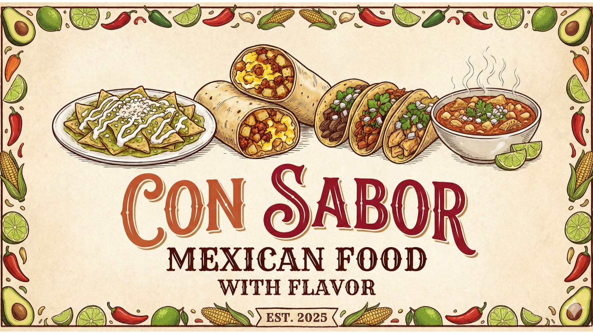 Con Sabor Mexican Food Image