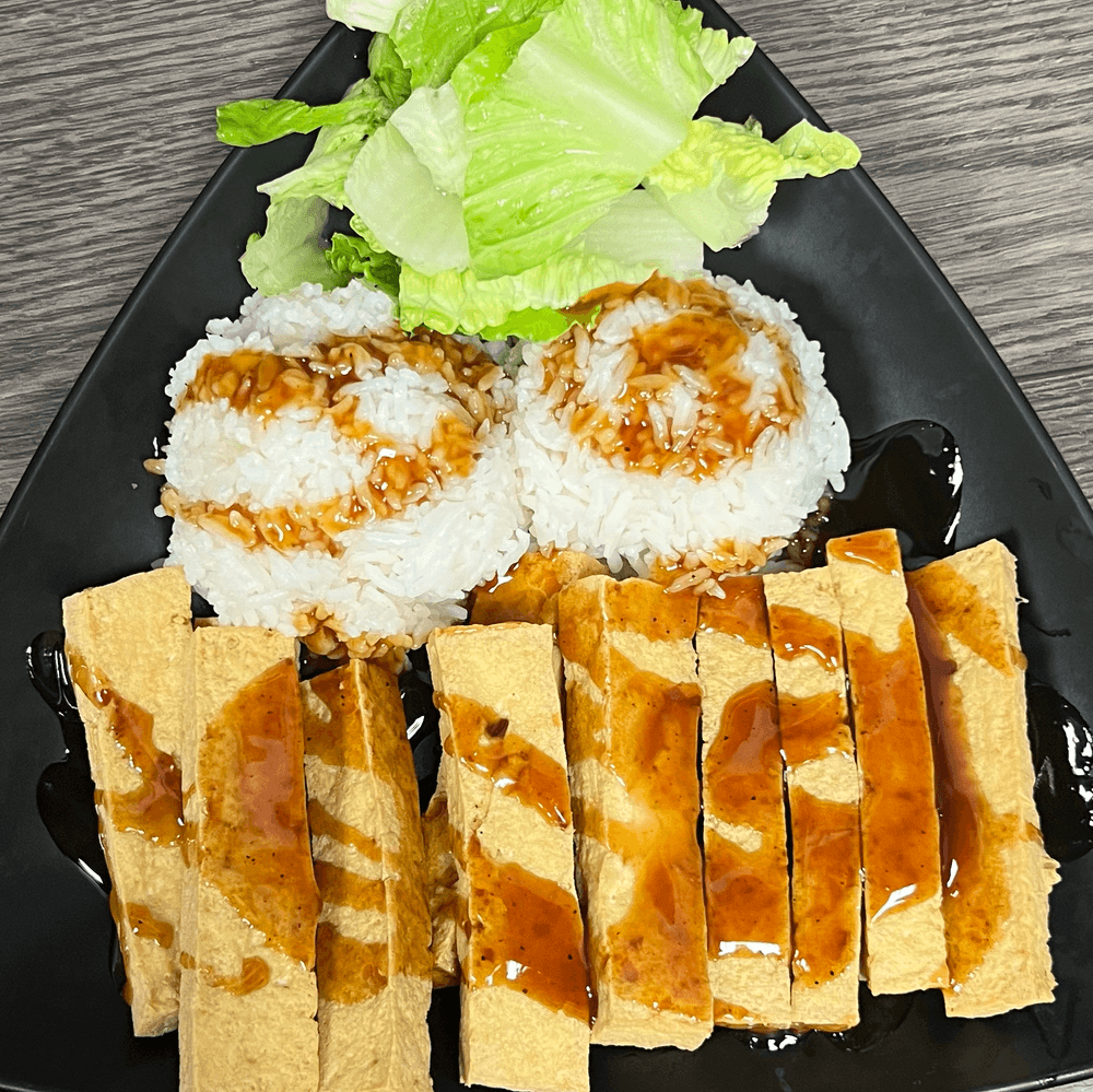 TR5. Fried Tofu Teriyaki