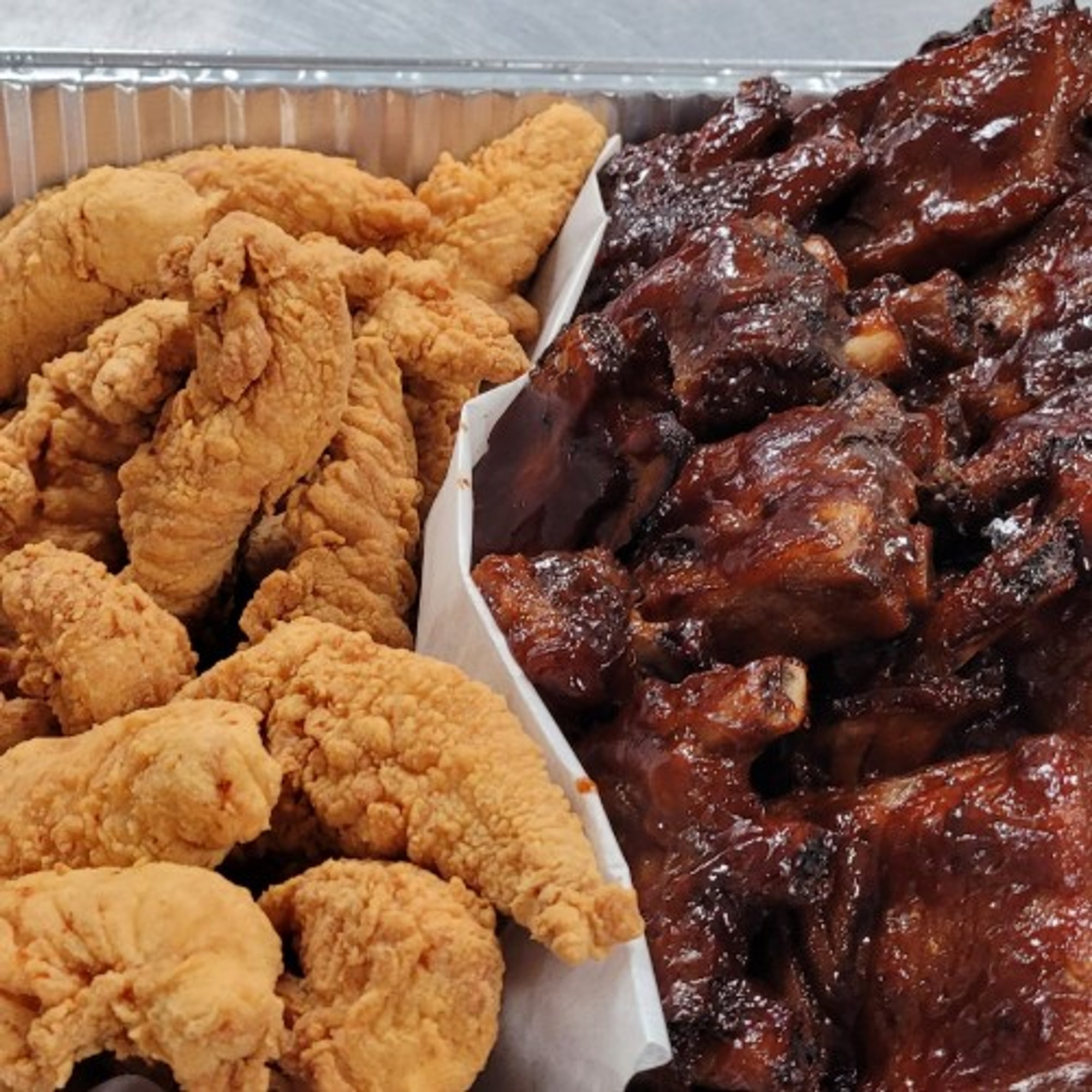 Full Rack Of BBQ Baby Back COMBO Meal