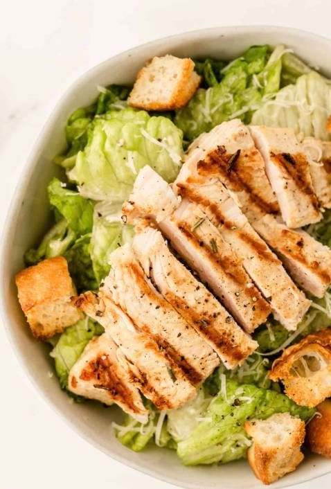 Grilled Chicken Caesar Salad