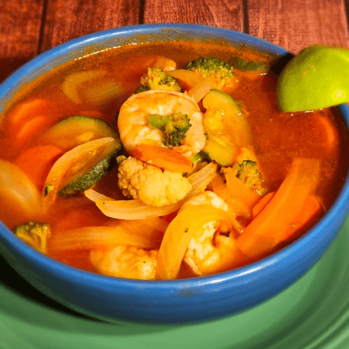 Caldo De Camarones