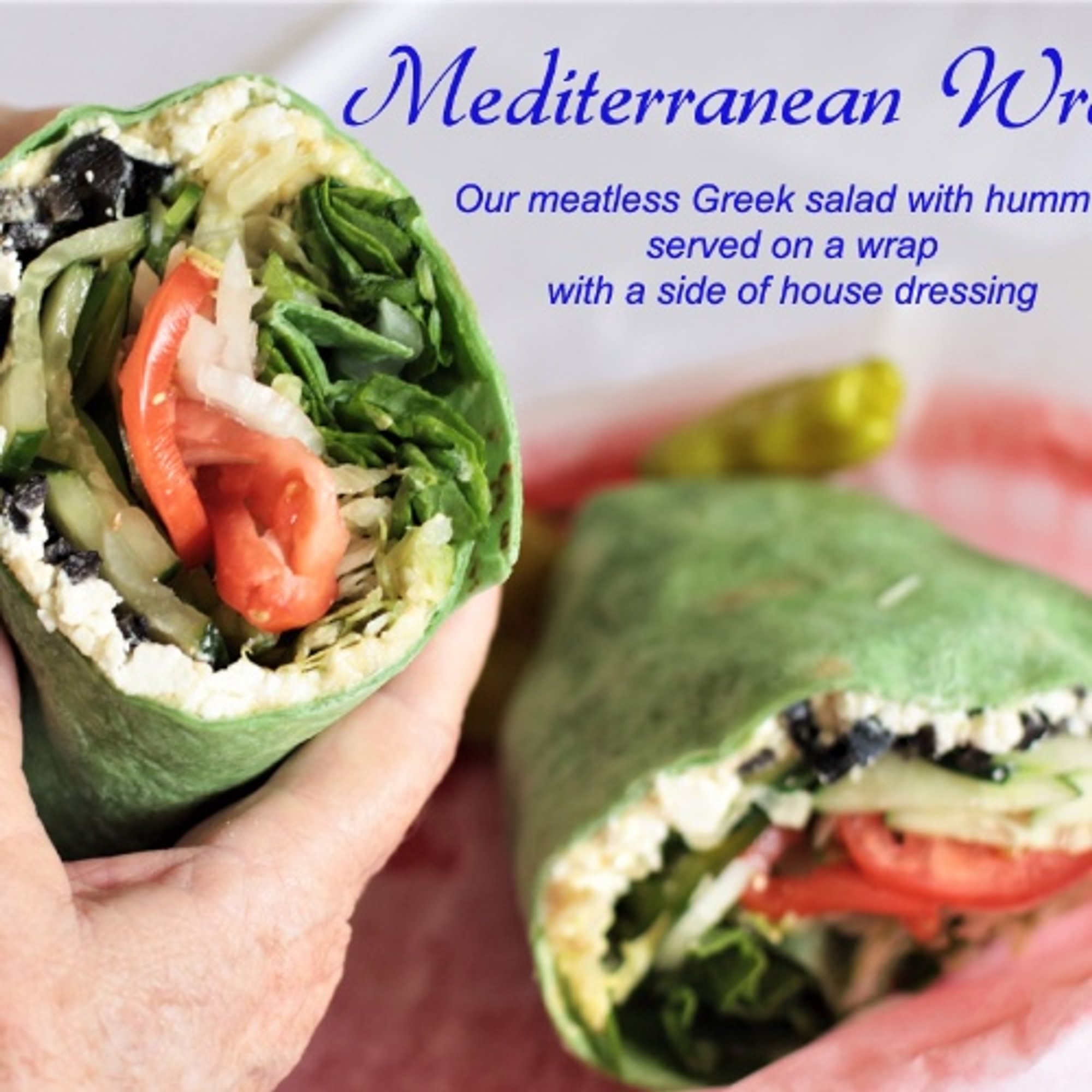 #35 Mediterranean Wrap.