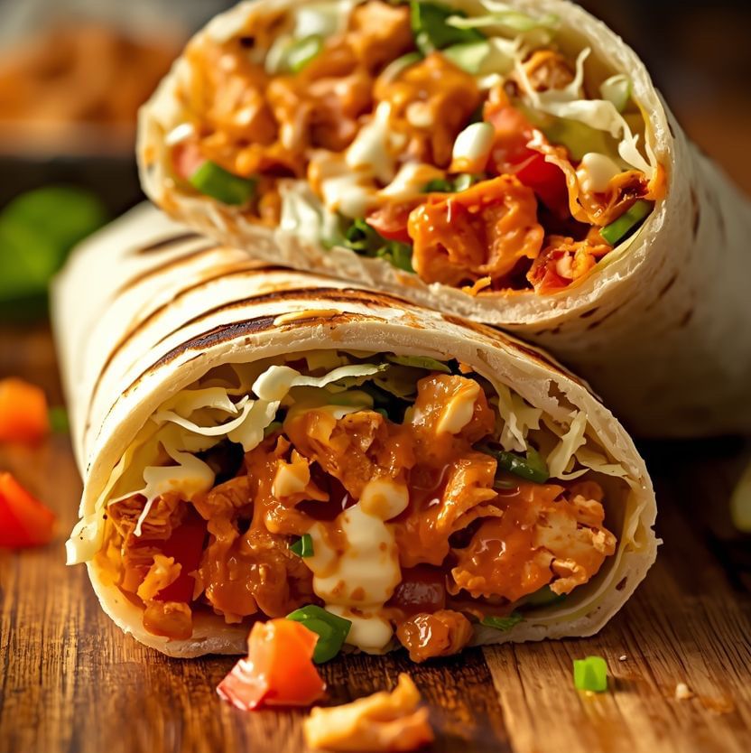Blazing Buffalo Chicken Wrap