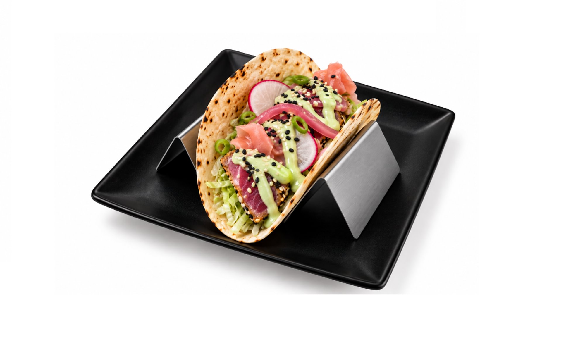 Sesame Tuna Taco