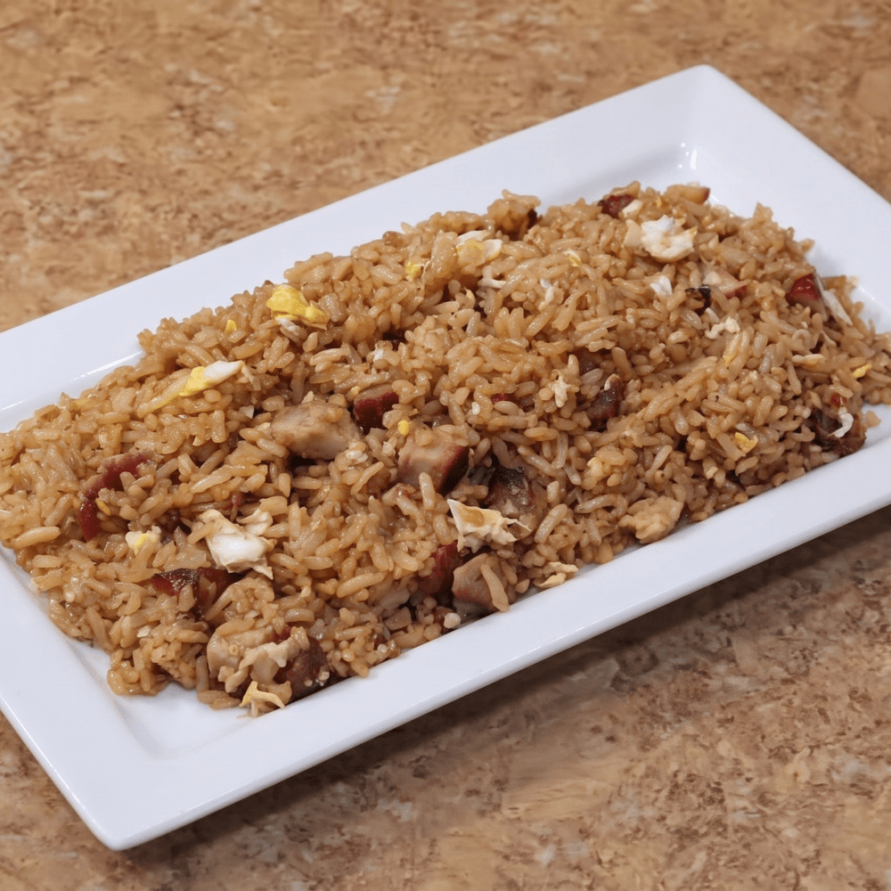 BBQ Pork Fried Rice 叉烧炒饭