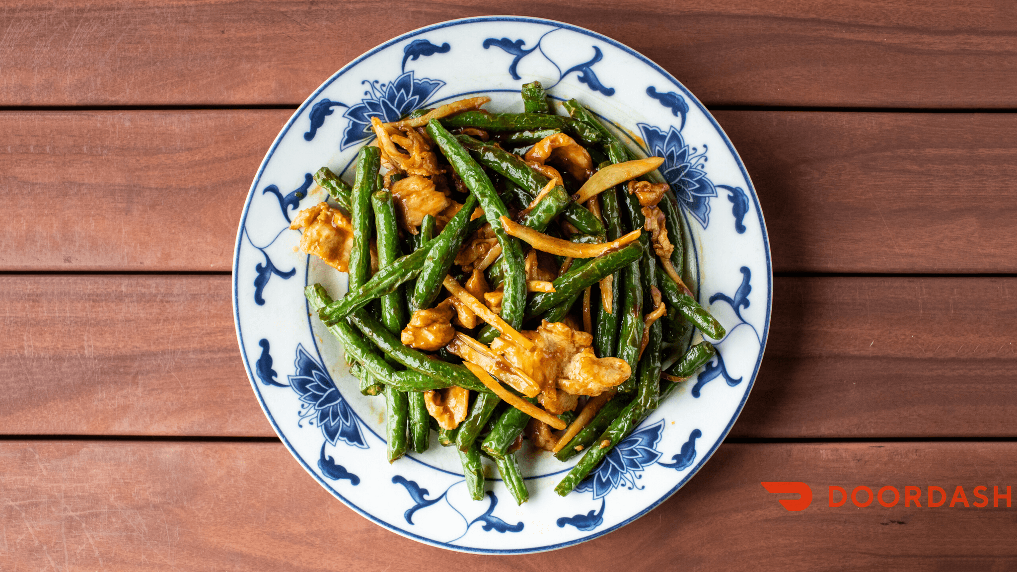 69. Ginger chicken with string beans