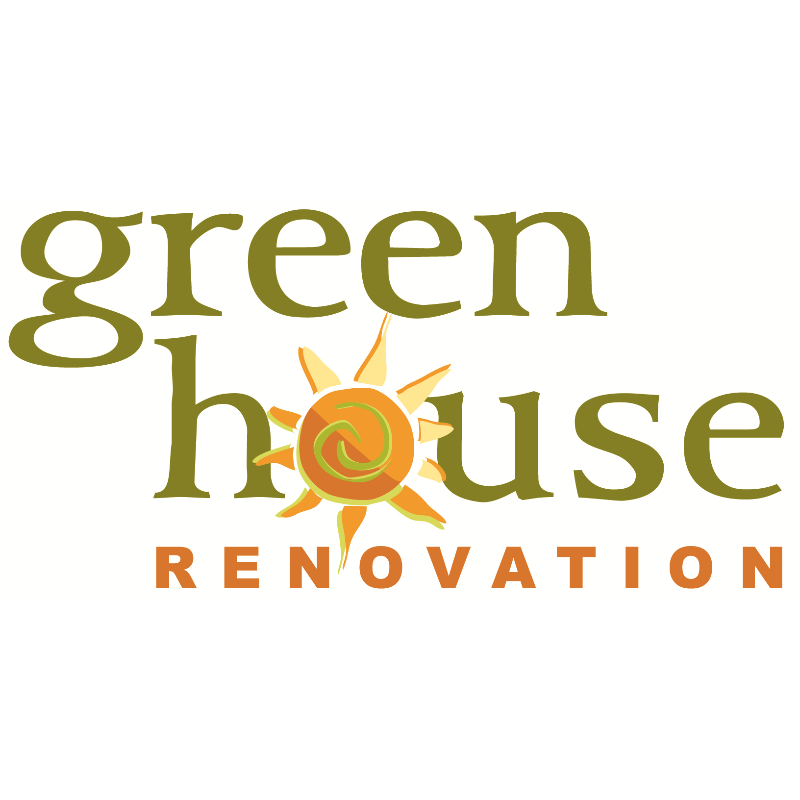 Green House Renovation Logo