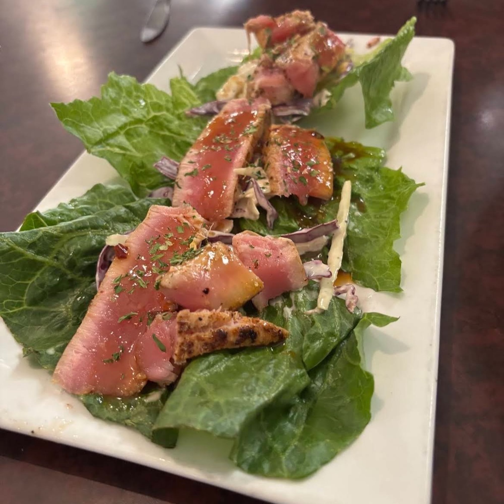 Ahi Tuna Wraps