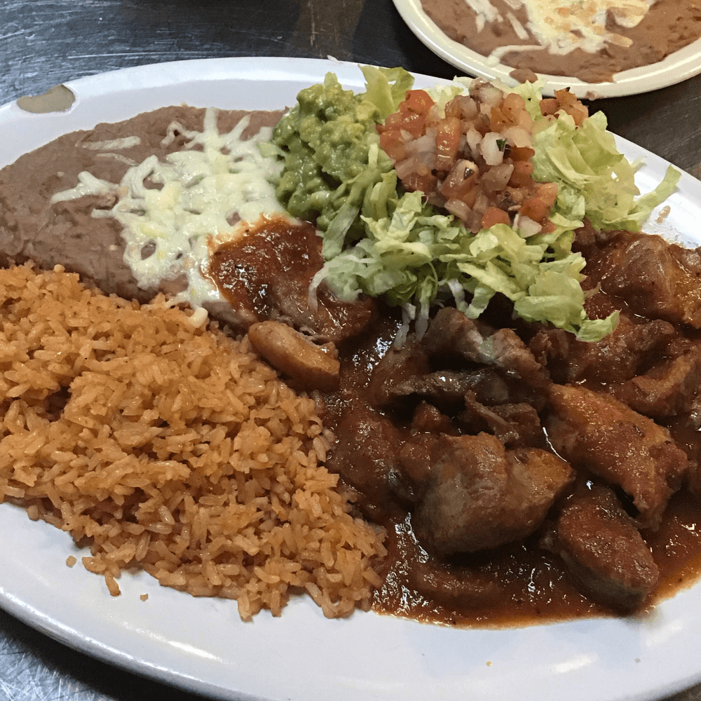 Carne En Salsa Rojo/Verde