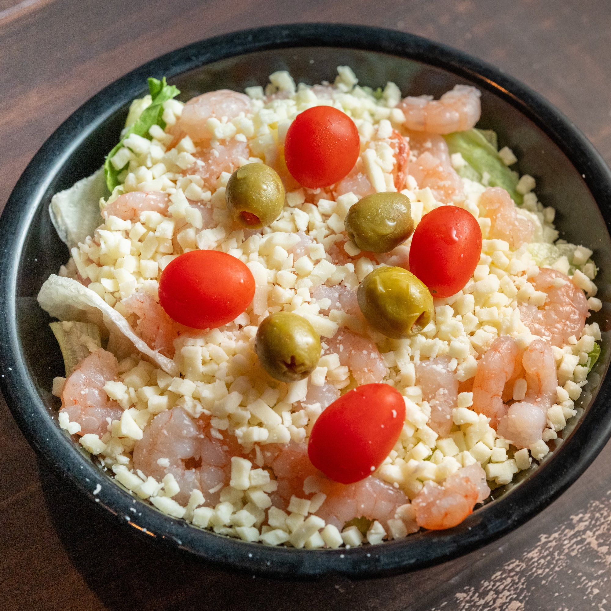 Shrimp & Cheese Salad