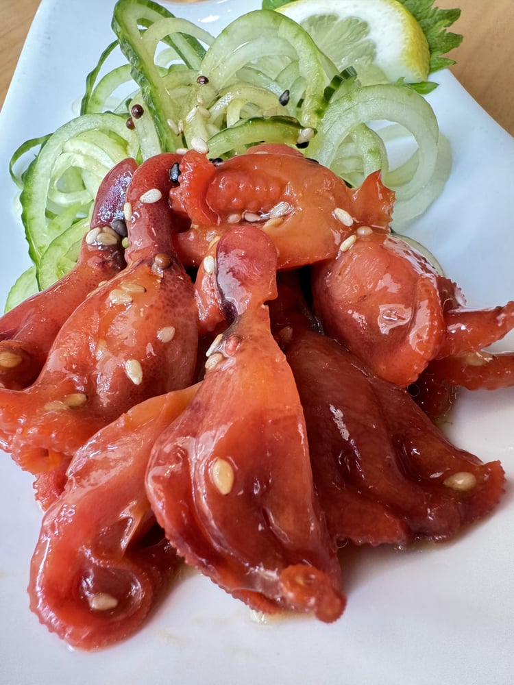 Baby Octopus Salad