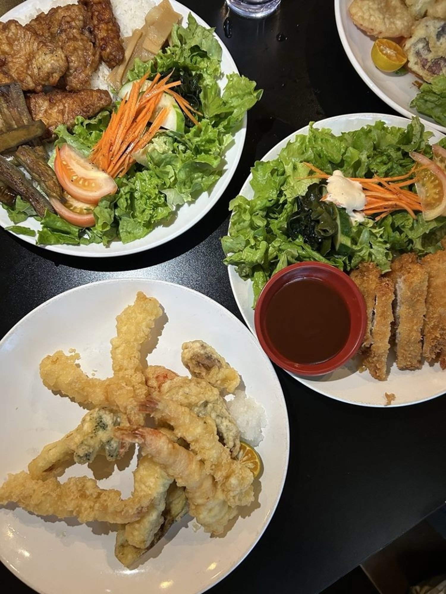 Vegetable Tempura Plate