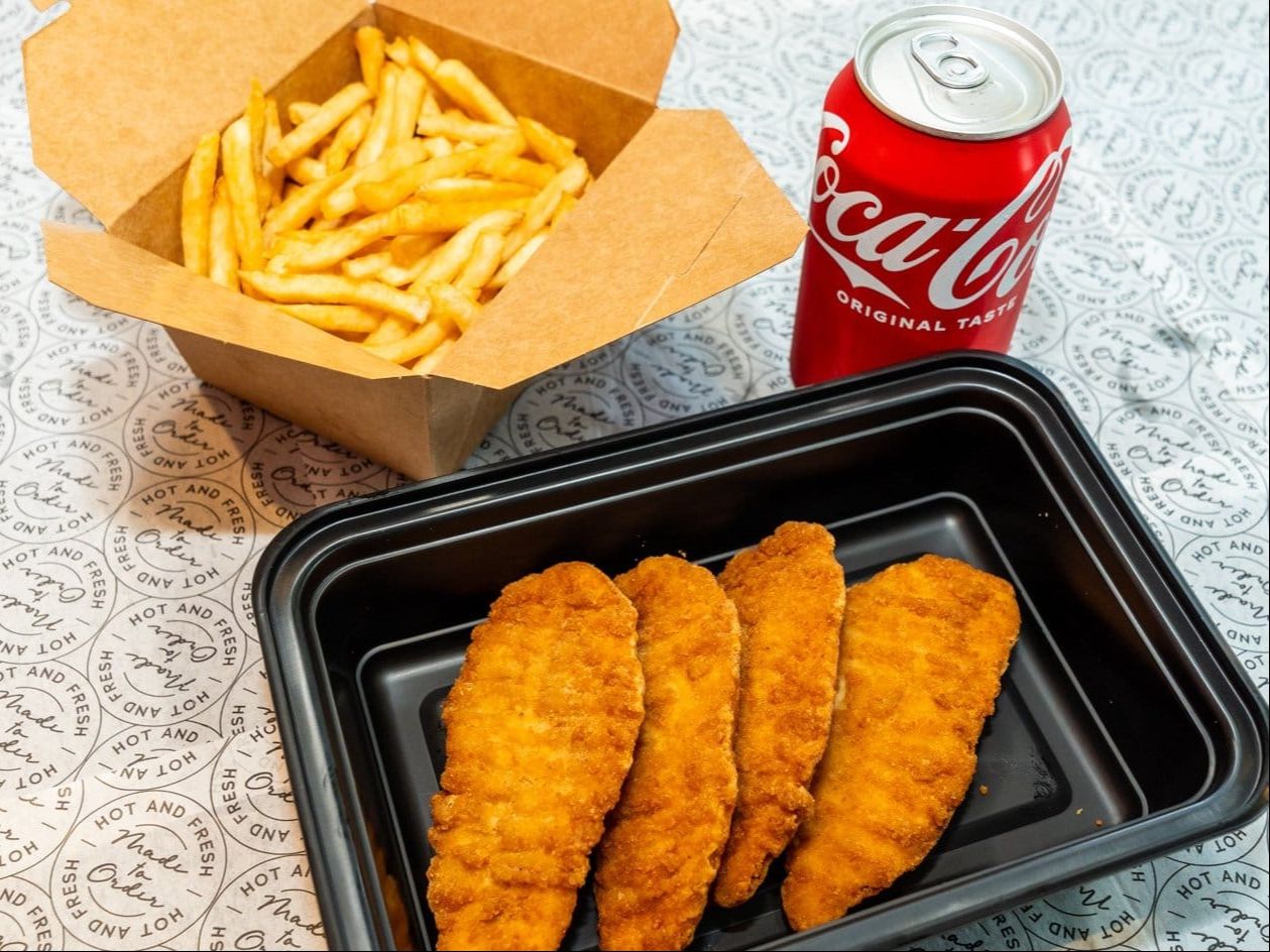 Chicken Tenders Combo (4 Pcs.)