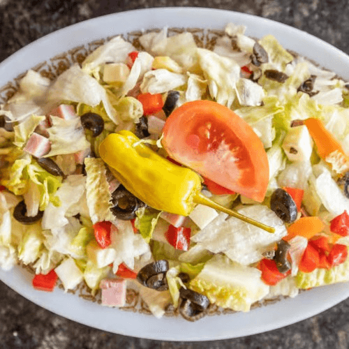 Sali's Salad (Chopped Meat)