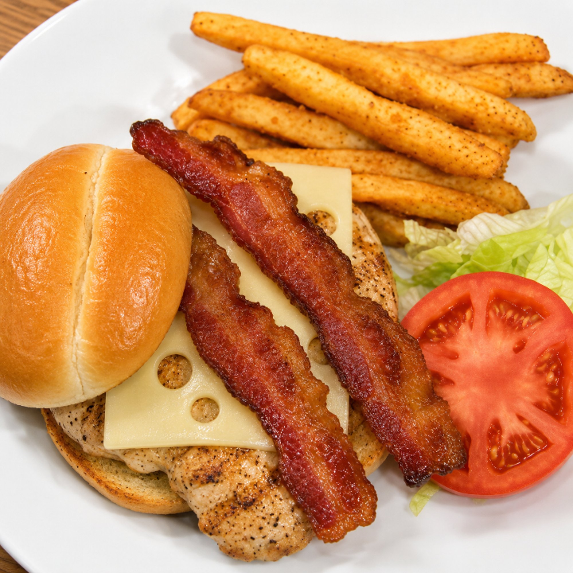 Grilled Bacon & Swiss Sandwich